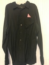 Express 100% Cotton Long Sleeve Shirt Men&#39;s size L Ships N 24h - $17.80