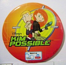 Disney&#39;s-Kim Possible Pinback-3&quot; - $4.95