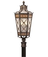 Post Light CHATEAU Outdoor 5-Light Gold Accents Umber Patina Antiqued Po... - £4,052.74 GBP