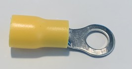 2 Yellow Per Insulated Crimp Ring Terminals size 12-10, 5.5-5 - $3.00