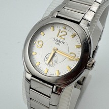 Vintage Tissot Swiss Quartz Watch Women Silver Sapphire Small Second New Battery - $142.49