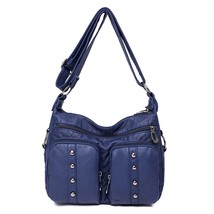 Annmouler Vintage Bag for Women Soft Leather Shoulder Bag Pu Leather Crossbody B - £29.77 GBP
