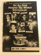 Disney’s Countdown To Kids Day Vintage Tv Guide Print Ad Alan Jackson TPA24 - £4.63 GBP