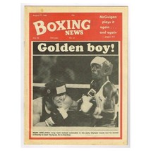 Boxing News Magazine August 17 1984 mbox3433/f Vol.40. No.33 Golden Boy! - £3.07 GBP