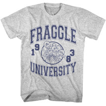 Fraggle Rock University 1983 Men&#39;s T Shirt Varsity Jim Henson Cartoon Muppets - £19.51 GBP+