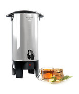 MegaChef 50 Cup Stainless Steel Coffee Urn - £50.65 GBP