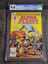 Alpha Flight #1 (1983) CGC 9.0 white pages KEY 1st Puck &amp; Marrina team origin - £70.26 GBP