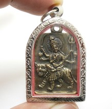Durga Goddess Of Protection Kali Uma Parvati Devi Shakti Shiva Wife Om Pendant - £43.14 GBP