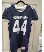 Riddell Humberview Sublimated Men&#39;s 1-ply Reversible Jersey #44 Size L B... - $15.99