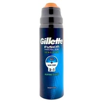 Gillette Fusion ProGlide Sensitive 2 in 1 Shave Gel Alpine Clean 6 oz - $223.72 MXN