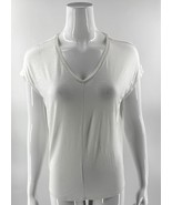 White House Black Market White Womens Top Size XS V Neck Tee Shirt Womens - $291.06 MXN