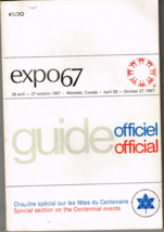 Expo 67 Montreal World&#39;s Fair: Official guide book, with 1967 Centennial... - $17.16