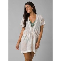 prAna Marina Bay Sz Small (S) Swimsuit Cover-Up Short Sleeve V-Neck Tuni... - $39.59