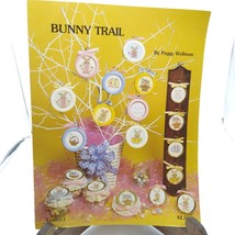 Vintage Cross Stitch Patterns, Bunny Trail Leaflet I by Peggy Wellman De... - $28.06