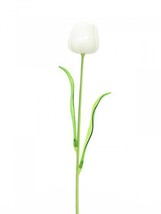 EUROPALMS Kristalltulpe, Artificial Flower, White, 24in 12x - £40.49 GBP