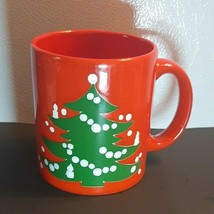 12 oz Waechtersbach Christmas Tree Coffee Mug Cocoa Cup Stoneware - $17.73