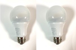 Lot of 2 Sunbeam 30411826 LED Light Bulb A19 Soft White 2700K 806Lm 11W - £16.81 GBP
