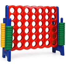 Jumbo 4-to-Score 4 in A Row Giant Game Set Kids Adults Family Fun Home P... - £188.64 GBP