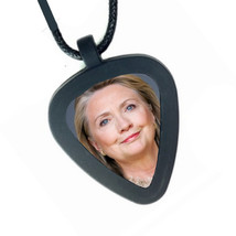 Hillary Clinton Pickbandz Mens or Womens Real Guitar Pick Necklace - £9.96 GBP