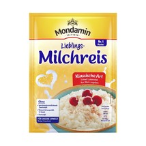 Mondamin Milchreis instant Rice Pudding CLASSIC  3 servings/125g FREE SHIPPING - £6.57 GBP