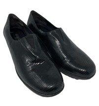 Walking Cradles Women&#39;s Patent Leather Comfort Shoes Black 7W - $23.74