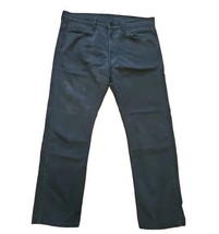 Levis 513 Slim Straight Fit Jeans Mens Denim SZ 34x30 Black Stretch Modern - $27.67