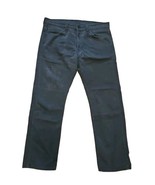 Levis 513 Slim Straight Fit Jeans Mens Denim SZ 34x30 Black Stretch Modern - £21.75 GBP