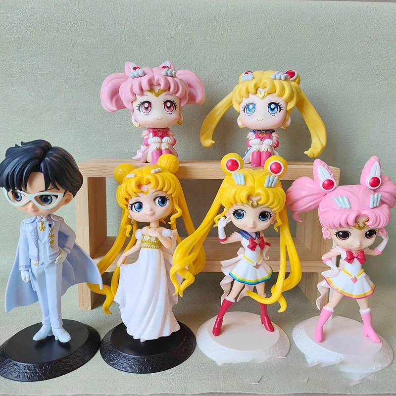 New Anime Sailor Moon Eternal Figure Gliter&amp;glamours Super Sailor Venus Pvc - £20.65 GBP+