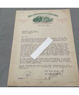 The Stedman Company Letter Beaumont Tx 1935 signed Ed Stedman Jr Texas - $86.72