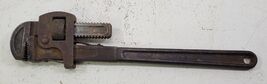 *PV23) Vintage 18" Drop Forged Tool Steel Heavy Duty Adjustable Jaw Pipe... - $9.89
