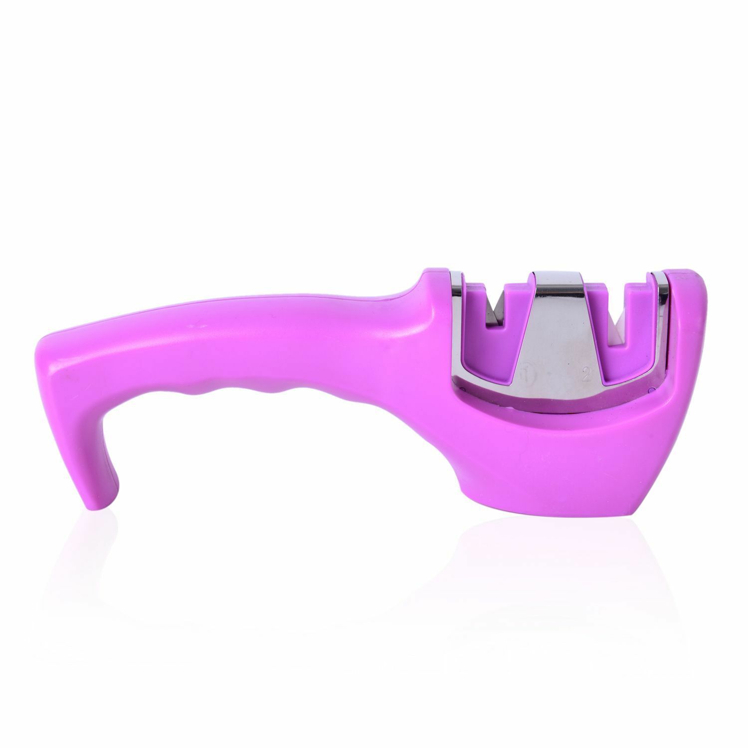 Violet Stainless Steel Knife Sharpener, NEW - $5.84