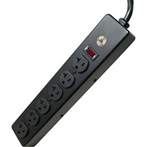 Southwire 5122 20 Amp Rated, 6 Outlet all Metal Power Strip with NEMA 5-20 P&amp;R,  - £59.94 GBP