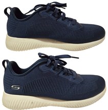 Skechers Women Bobs Squad - Tough Talk Navy Sneakers (Size: 9) Pre-Owned - £15.23 GBP