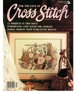 Leisure Arts For The Love Of Cross Stitch Magazine 1988 Premier Issue  - £5.24 GBP
