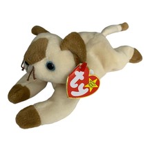 Snip the Cat Retired TY Beanie Baby 1996 Cream PVC Pellets Excellent Con... - $6.80
