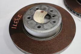 2008-2010 BMW E60 528i FRONT DISC BRAKE ROTORS LEFT AND RIGHT SIDE PAIR J3371 image 3