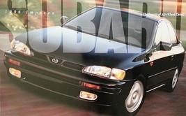 1996 Subaru IMPREZA sales brochure catalog 96 US Brighton L LX - $10.00