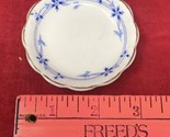 Johnson Brothers Blue Leaf Scalloped w/ Bands Gold Trim England - 3&quot; Bow... - $5.93