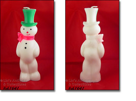 Gurley Tall Snowman with a Top Hat Vintage Christmas Candle (#CH1641) - $48.00