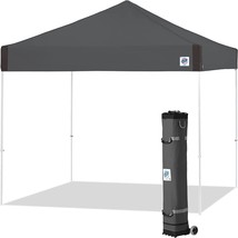 Steel Grey 10 X 10 E-Z Up Pyramid Instant Shelter Canopy. - £254.84 GBP