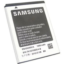 Original OEM Samsung EB424255VA Li-Ion Battery Pack 3.7 Volts for Mobile... - $5.40