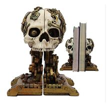 Steampunk Skull Bookend - $50.98
