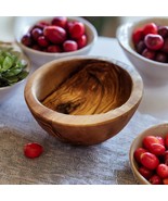 2 Olive wood salad bowl - $44.99