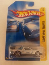 Hot Wheels 2008 #011 White Acura NSX 10SP Malaysia Base New Models 11/40 MOC - $11.99