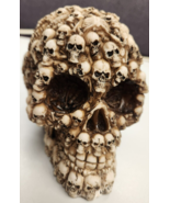 Ghost Whisper Lost Souls Skull Statue Figurine Sculpture 5.5&quot; Long Hallo... - $10.94