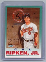 1992 Fleer Provision #711 Cal Ripken Jr. Card - $1.97