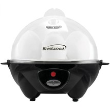 Brentwood Electric 7 Egg Cooker with Auto Shut Off in Black - $80.99