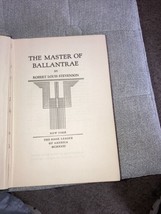  The Master of Ballantrae by Robert Louis Stevenson 1931 HC Book with Art Deco E - £11.21 GBP