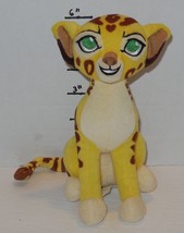 Just Play Disney Junior The Lion King Guard Fuli Cheetah 7&quot; Plush Toy - $10.03