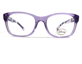Disney Kids Eyeglasses Frames 3E 2003 1431 Clear Purple Striped Square 46-16-130 - £11.06 GBP